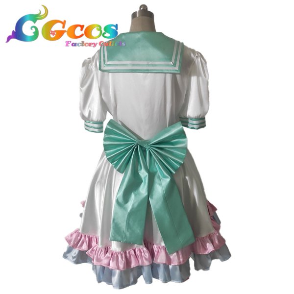 画像2: ラブライブ! サンシャイン!!　高海千歌　La la 勇気のうた　コスプレ衣装 (2)