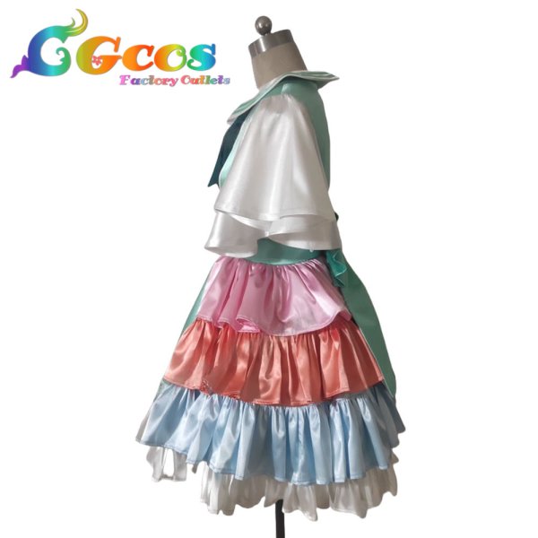 画像3: ラブライブ! サンシャイン!!　小原鞠莉　La la 勇気のうた　コスプレ衣装 (3)