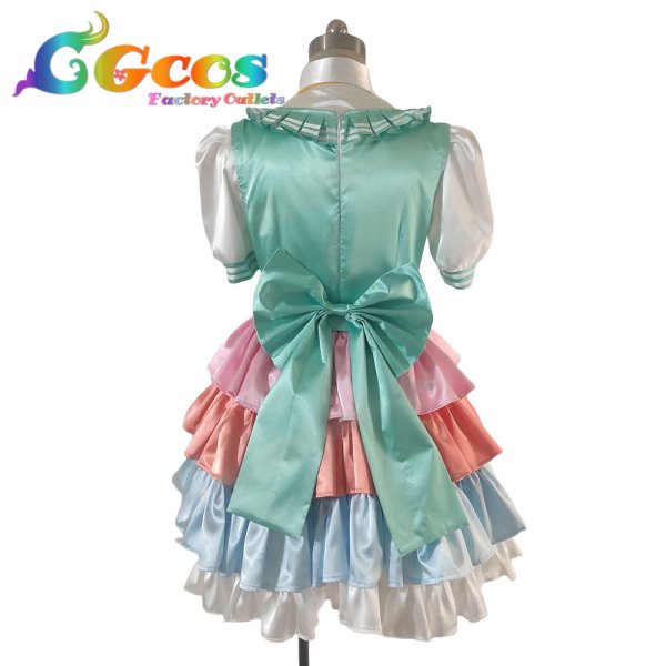 画像2: ラブライブ! サンシャイン!!　黒澤ルビィ　La la 勇気のうた　コスプレ衣装 (2)