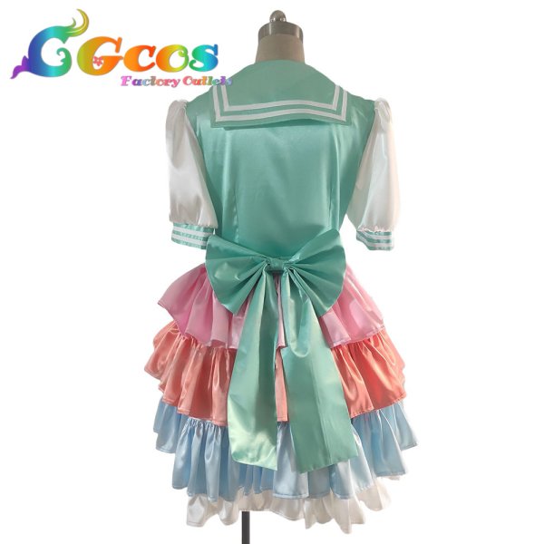 画像2: ラブライブ! サンシャイン!!　桜内梨子　La la 勇気のうた　コスプレ衣装 (2)