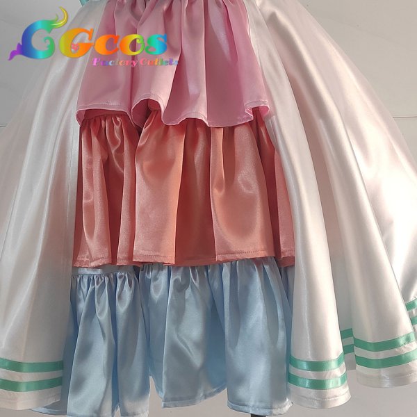 画像4: ラブライブ! サンシャイン!!　松浦果南　La la 勇気のうた　コスプレ衣装 (4)