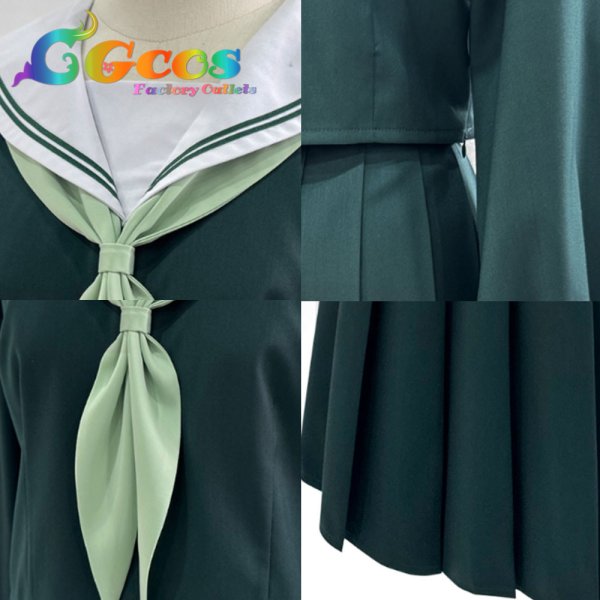 画像5: 薬屋のひとりごと　猫猫（マオマオ）　セーラー服　コスプレ衣装 (5)