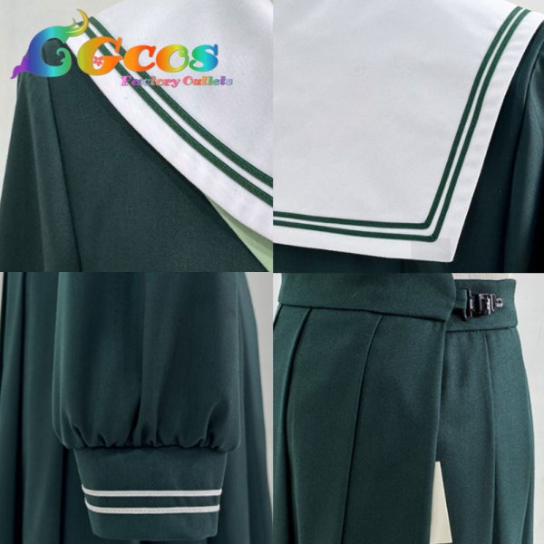 画像6: 薬屋のひとりごと　猫猫（マオマオ）　セーラー服　コスプレ衣装 (6)