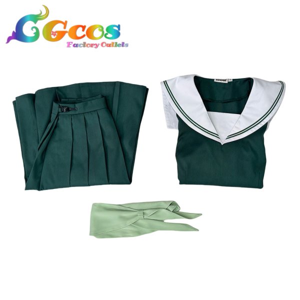 画像7: 薬屋のひとりごと　猫猫（マオマオ）　セーラー服　コスプレ衣装 (7)