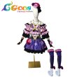 画像1: アイカツ!　紫吹蘭　ローズボンボン　コスプレ衣装 (1)