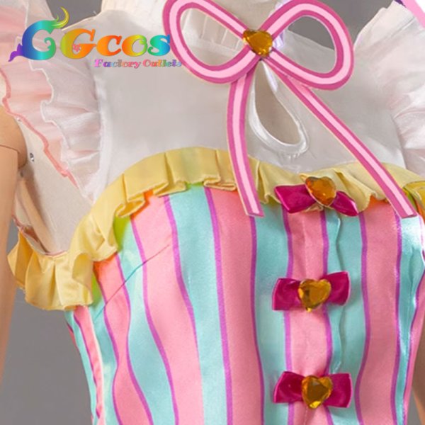 画像5: プリパラ 真中らぁら ドリームハートレースコーデL コスプレ衣装 (5)
