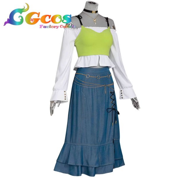 画像2: プロジェクトセカイ カラフルステージ! feat. 初音ミク 白石杏 かけがえのない人達 コスプレ衣装 (2)