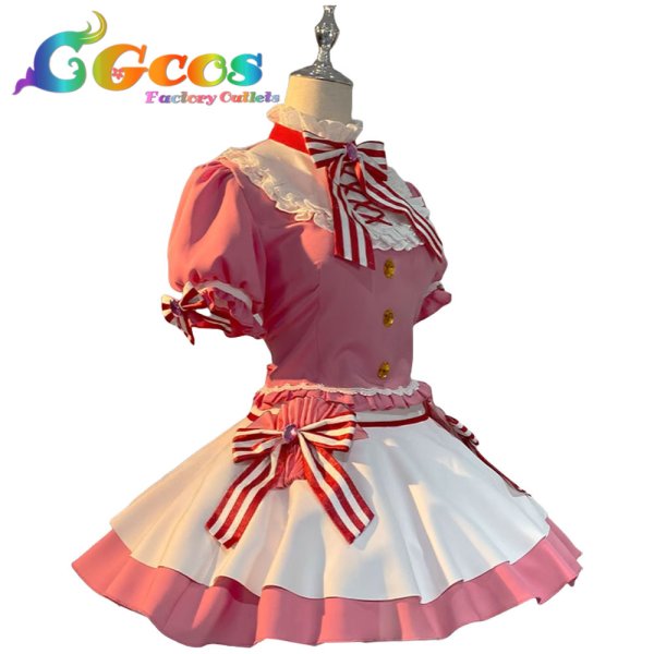 画像2: アイカツ! 星宮いちご スイートレストラン コスプレ衣装 (2)