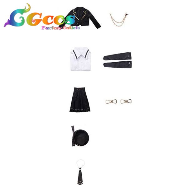 画像7: プロジェクトセカイ カラフルステージ! feat. 初音ミク 東雲絵名 スクール コスプレ衣装 (7)