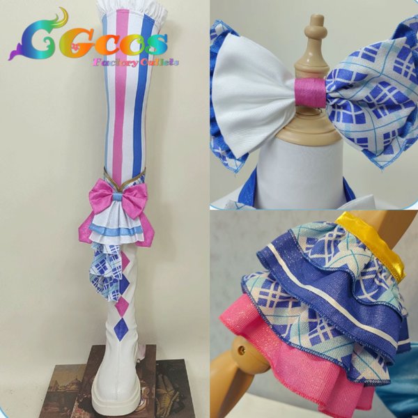 画像4: プリパラ 真中らぁら そらみ?スマイル コスプレ衣装 (4)