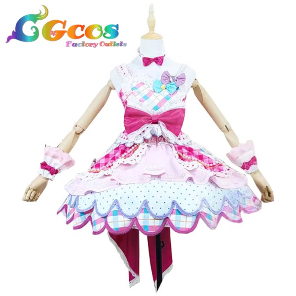 画像1: アイカツスターズ!　虹野ゆめ　プルミエールベリーコーデ　コスプレ衣装 (1)