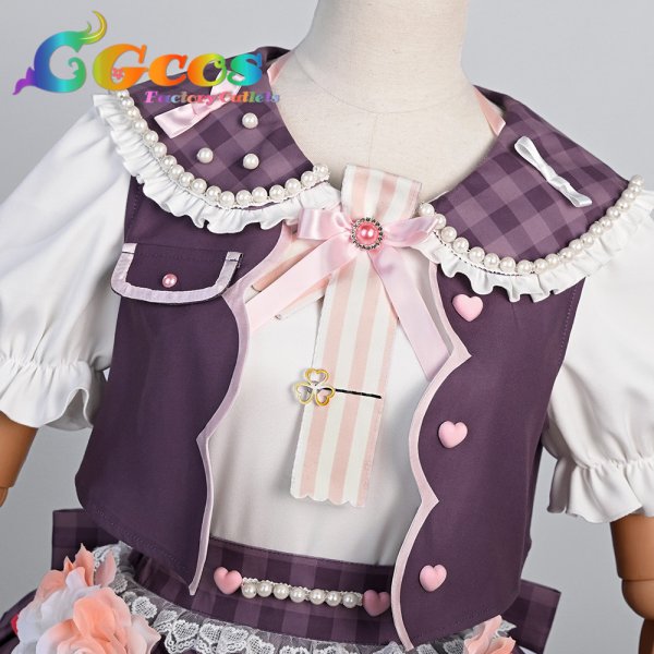 画像7: プロジェクトセカイ カラフルステージ！ feat. 初音ミク　桃井愛莉　Sweet & Rose　4周年記念　コスプレ衣装 (7)