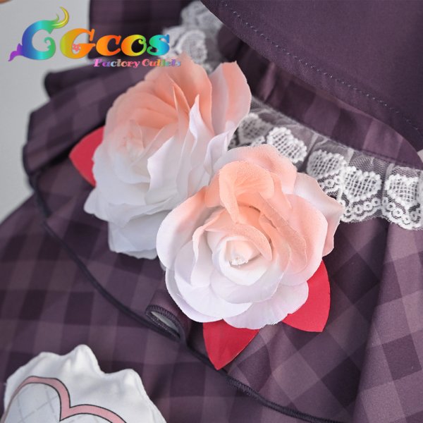 画像8: プロジェクトセカイ カラフルステージ！ feat. 初音ミク　桃井愛莉　Sweet & Rose　4周年記念　コスプレ衣装 (8)