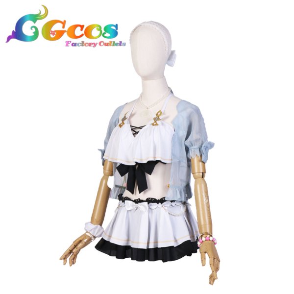 画像2: 崩壊3rd エリシア 夏の妖精さんVer. コスプレ衣装 (2)