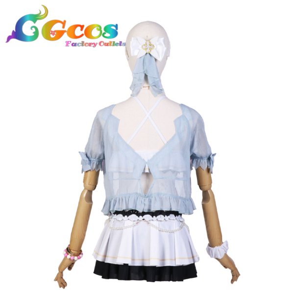 画像4: 崩壊3rd エリシア 夏の妖精さんVer. コスプレ衣装 (4)