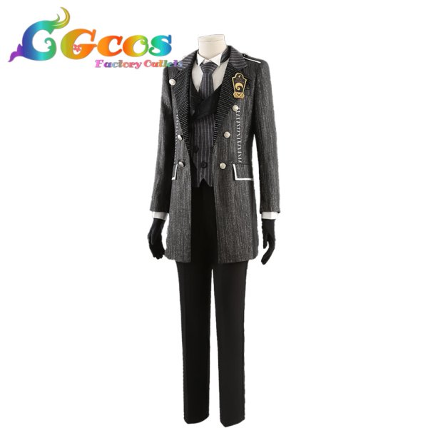 画像2: ツイステッドワンダーランド マレウス・ドラコニア ナイトメアースーツ コスプレ衣装 (2)