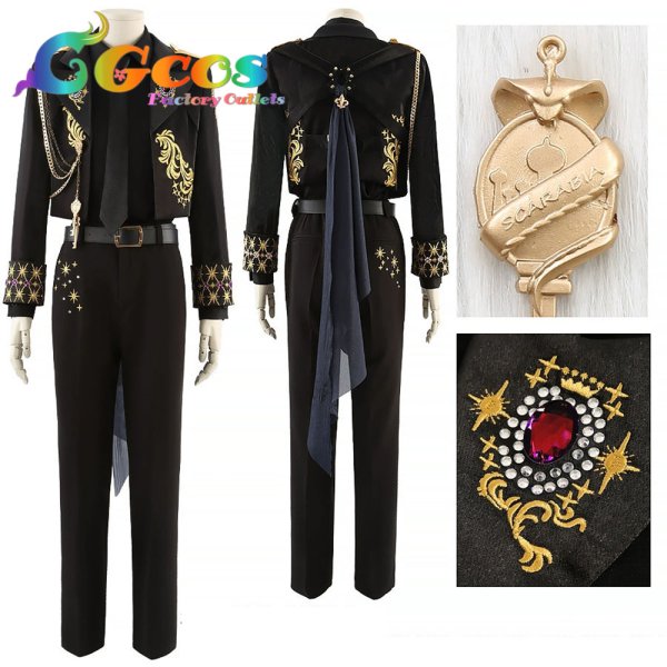 画像10: ツイステッドワンダーランド　5周年　ハーツラビュル寮　サバナクロー寮　オクタヴィネル寮　スカラビア寮　ポムフィオーレ寮　イグニハイド寮　ディアソムニア寮　コスプレ衣装 (10)