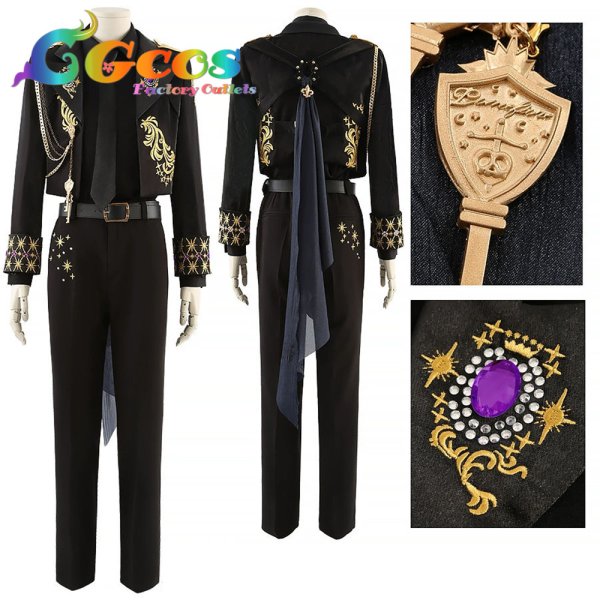 画像5: ツイステッドワンダーランド　5周年　ハーツラビュル寮　サバナクロー寮　オクタヴィネル寮　スカラビア寮　ポムフィオーレ寮　イグニハイド寮　ディアソムニア寮　コスプレ衣装 (5)