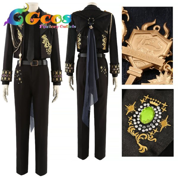 画像8: ツイステッドワンダーランド　5周年　ハーツラビュル寮　サバナクロー寮　オクタヴィネル寮　スカラビア寮　ポムフィオーレ寮　イグニハイド寮　ディアソムニア寮　コスプレ衣装 (8)