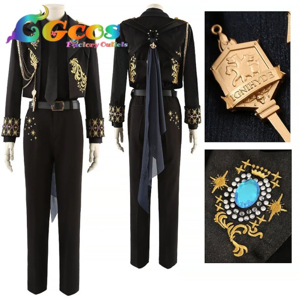 画像9: ツイステッドワンダーランド　5周年　ハーツラビュル寮　サバナクロー寮　オクタヴィネル寮　スカラビア寮　ポムフィオーレ寮　イグニハイド寮　ディアソムニア寮　コスプレ衣装 (9)