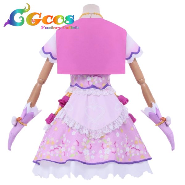 画像3: アイカツ! 星宮いちご リラフェアリーコーデ コスプレ衣装 (3)