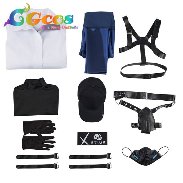 画像14: ブルーアーカイブ　錠前サオリ　コスプレ衣装 (14)