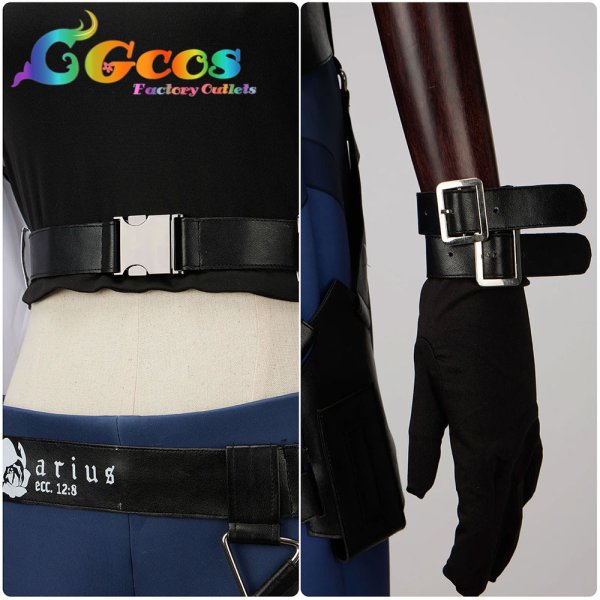 画像7: ブルーアーカイブ　錠前サオリ　コスプレ衣装 (7)