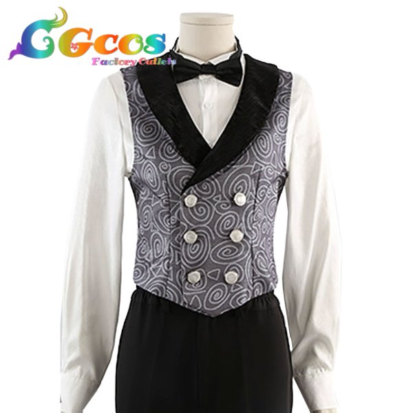 画像3: ツイステッドワンダーランド　イデア・シュラウド（Idia Shroud）　ナイトメアースーツ　コスプレ衣装 (3)