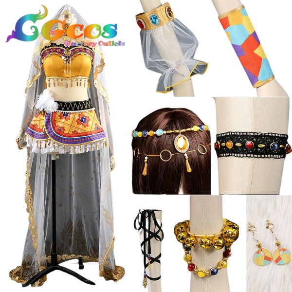 画像3: ラブライブ! School idol project　星空凛　踊り子編　コスプレ衣装 (3)