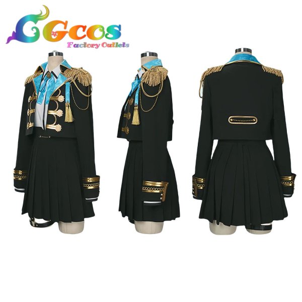 画像11: プロジェクトセカイ カラフルステージ！ feat. 初音ミク　Turning Pain into Drive　青柳冬弥　小豆沢こはね　白石杏　東雲彰人　コスプレ衣装 (11)