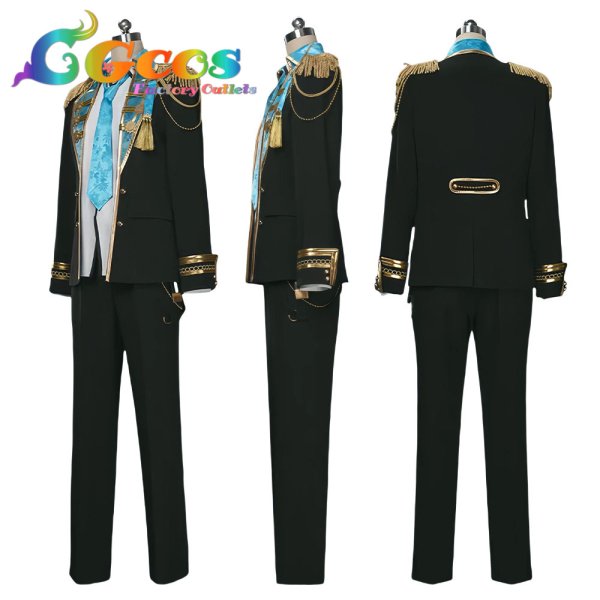 画像3: プロジェクトセカイ カラフルステージ！ feat. 初音ミク　Turning Pain into Drive　青柳冬弥　小豆沢こはね　白石杏　東雲彰人　コスプレ衣装 (3)