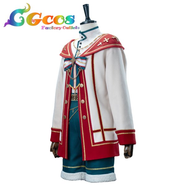 画像2: あんさんぶるスターズ！　応えたい想い／つぶらな梅花雪花　紫之創　天満光　仁兎なずな　真白友也　コスプレ衣装 (2)