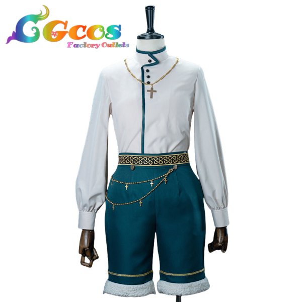 画像4: あんさんぶるスターズ！　応えたい想い／つぶらな梅花雪花　紫之創　天満光　仁兎なずな　真白友也　コスプレ衣装 (4)