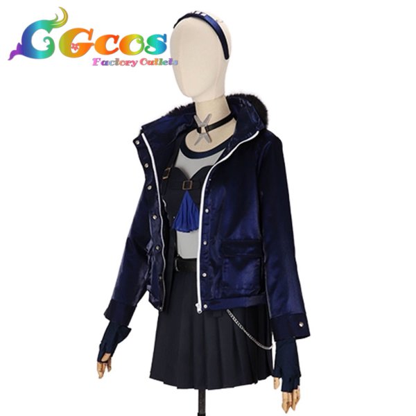 画像2: バーチャルYouTuber　VTuber　栞葉るり　ULTRA C　コスプレ衣装 (2)