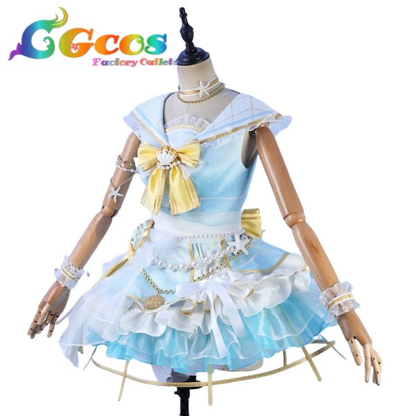 画像2: ラブライブ！サンシャイン!!　国木田花丸　ラグジュアリークルーズ編 幻想蛍夜　コスプレ衣装 (2)