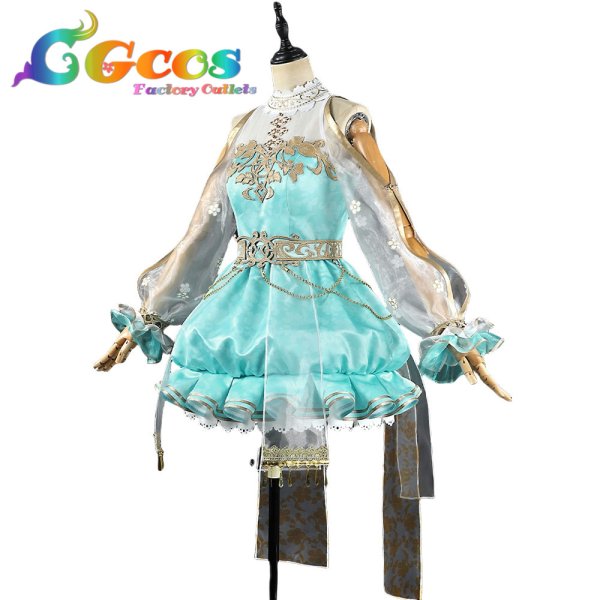 画像2: ラブライブ!　School idol project　小泉花陽　イノセント・ヒーリング　コスプレ衣装 (2)