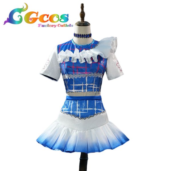 画像2: ラブライブ！サンシャイン!!　5周年記念　smile smile ship Start!　津島善子　小原鞠莉　渡辺曜　コスプレ衣装 (2)