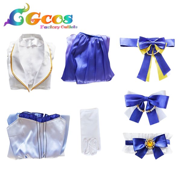 画像2: ラブライブ！サンシャイン!!　国木田花丸　Aqours　9周年記念　コスプレ衣装 (2)