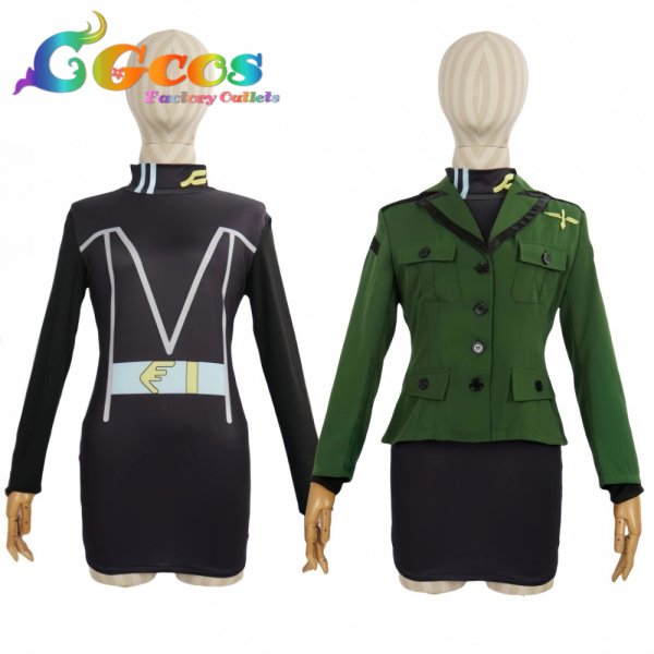 画像6: 機動戦士Gundam GQuuuuuuX コモリ・ハーコート コスプレ衣装 (6)