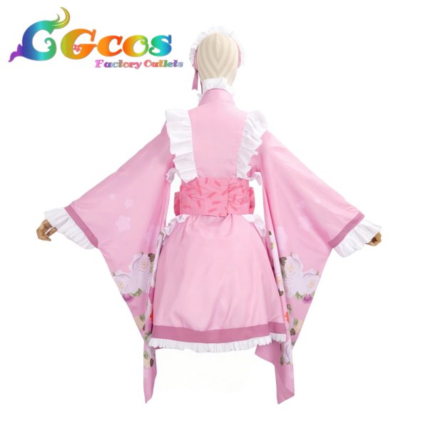 画像3: 2.5次元の誘惑　天乃リリサ　和風メイド　コスプレ衣装 (3)