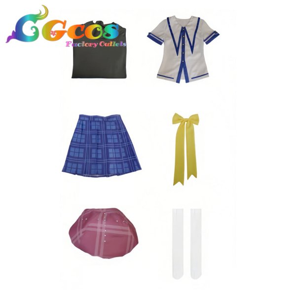 画像4: クローバーデイズ（Clover Day's）　鷹倉杏鈴　コスプレ衣装 (4)