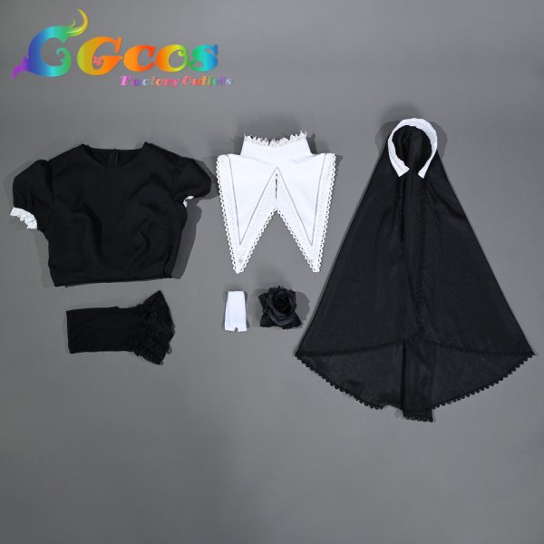 画像4: プロジェクトセカイ カラフルステージ！ feat. 初音ミク　朝比奈まふゆ　神っぽいな　コスプレ衣装 (4)