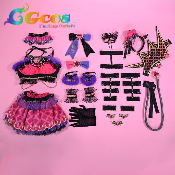 画像4: ラブライブ！サンシャイン!!　黒澤ルビィ　小悪魔編　覚醒後　コスプレ衣装 (4)