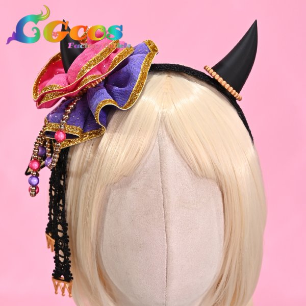 画像10: ラブライブ！サンシャイン!!　小原鞠莉　　小悪魔編　覚醒後　コスプレ衣装 (10)