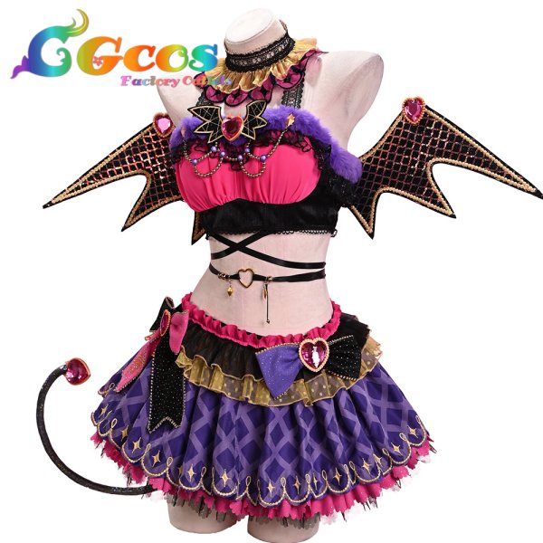 画像2: ラブライブ！サンシャイン!!　小原鞠莉　　小悪魔編　覚醒後　コスプレ衣装 (2)