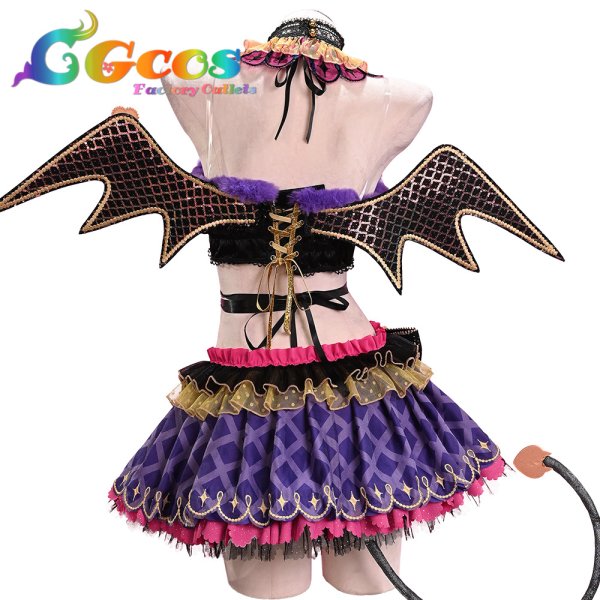 画像3: ラブライブ！サンシャイン!!　小原鞠莉　　小悪魔編　覚醒後　コスプレ衣装 (3)