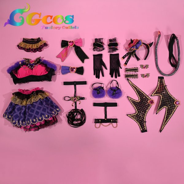 画像4: ラブライブ！サンシャイン!!　小原鞠莉　　小悪魔編　覚醒後　コスプレ衣装 (4)