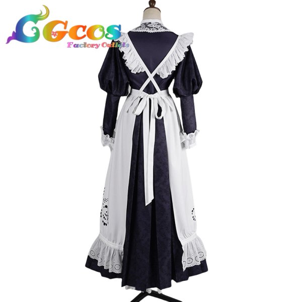 画像3: バーチャルYouTuber　VTuber　オーロ・クロニー　メイド衣装　コスプレ衣装 (3)