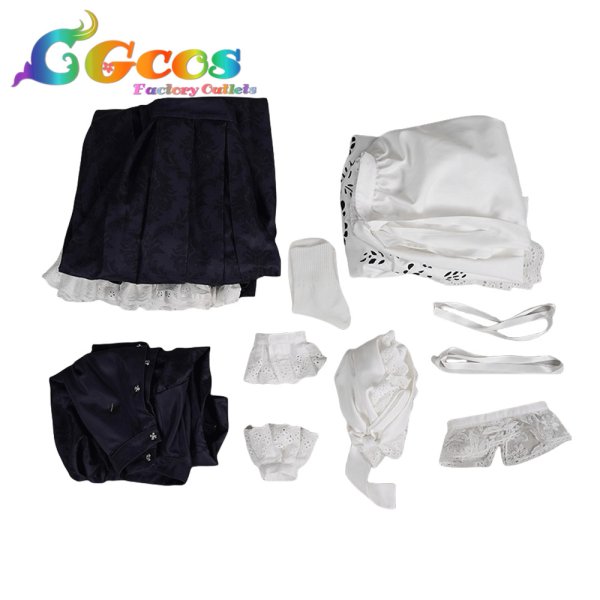 画像6: バーチャルYouTuber　VTuber　オーロ・クロニー　メイド衣装　コスプレ衣装 (6)