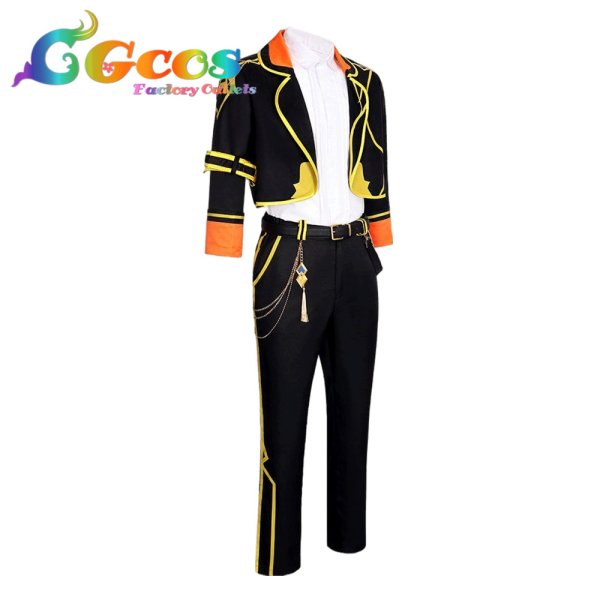 画像2: プロジェクトセカイ カラフルステージ！ feat. 初音ミク　東雲彰人　共鳴する闘争心　あんスタコラボ　コスプレ衣装 (2)